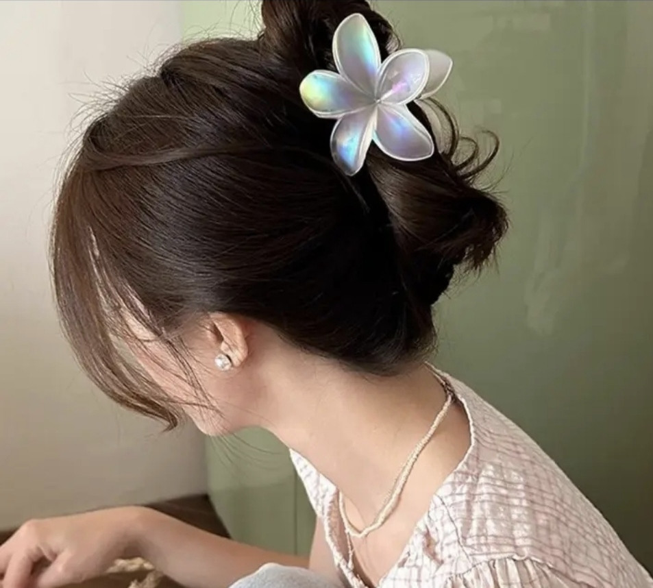 Заколка-крабік квітка Смела - изображение 5