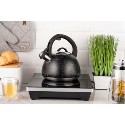 Чайник Ardesto Gemini 2.5 л Чорний Мармур (AR1957KS) Винница - изображение 3
