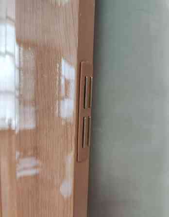 Двері гармошка полуостекленная 1020х2030х10мм Вільха №5 Дніпро