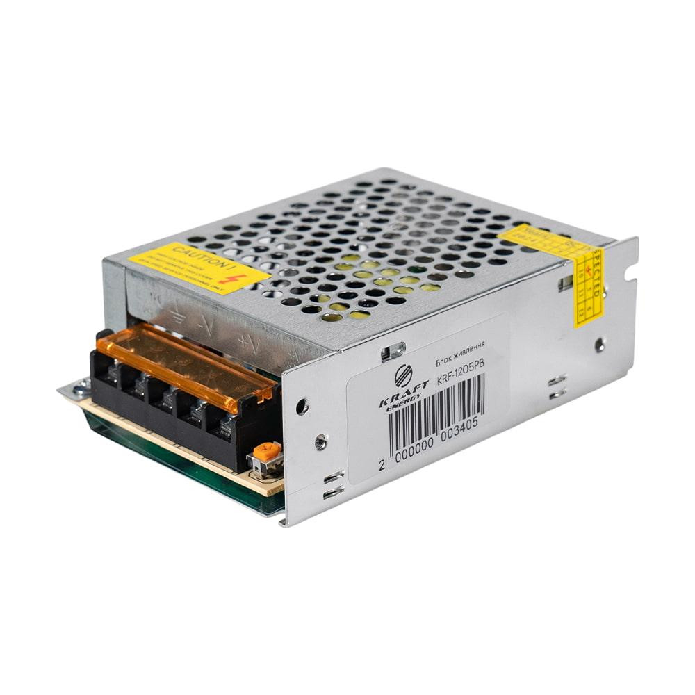 Блок живлення KRF-1205PB Kraft 12V/5A (43-00006) Київ - фото 9