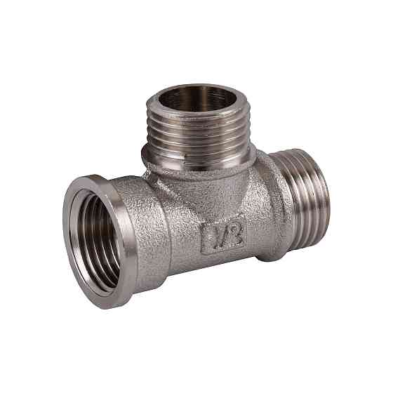 Трійник 1/2″ВЗЗ нікельований NT335S OPTIMUM Тернопіль