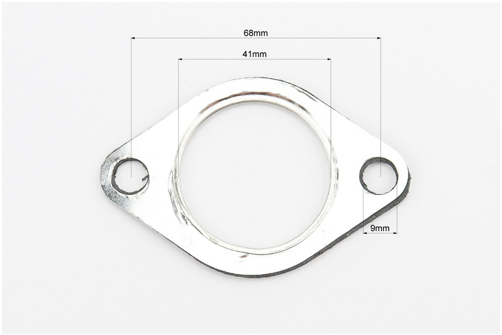 Прокладка глушника R190N 2отв., пароніт-метал Киев - изображение 2