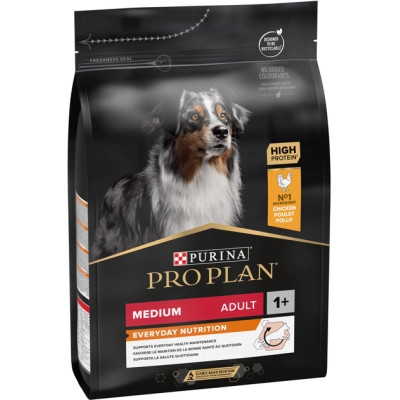 Сухой корм для собак Purina Pro Plan Dog Medium Adult с курицей 3 кг (7613035114807) Винница - изображение 4