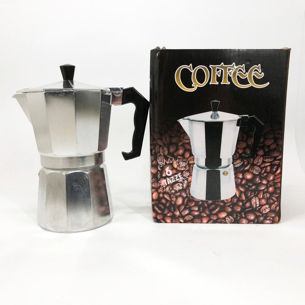 Кавоварка для плити UNIQUE, Гейзер для варіння кави Гейзерна кавоварка, Гейзер 4 чашок KA-71 Львів - фото 17