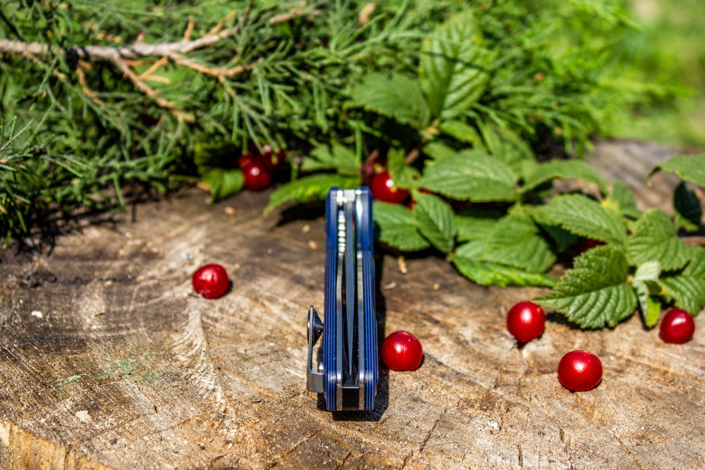 Ніж складаний туристичний Ruike Fang P105-Q, (9.2 см) 14C28N / G10 синій Киев - изображение 5