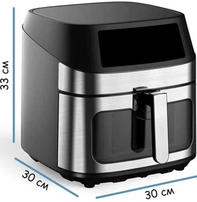 Мультипіч Аерогриль Domotec 12 л 2800 Вт з ОКОНОМ і 2 ТЕНами (2й нагрівання) Харків - фото 7