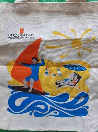 Пляжная сумка Laroche-Posay - размер 35*30см, текстиль Киев