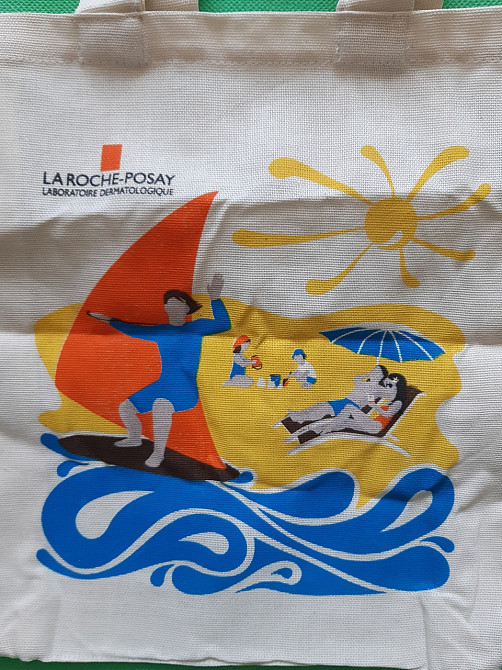 Пляжная сумка Laroche-Posay - размер 35*30см, текстиль Киев - изображение 2