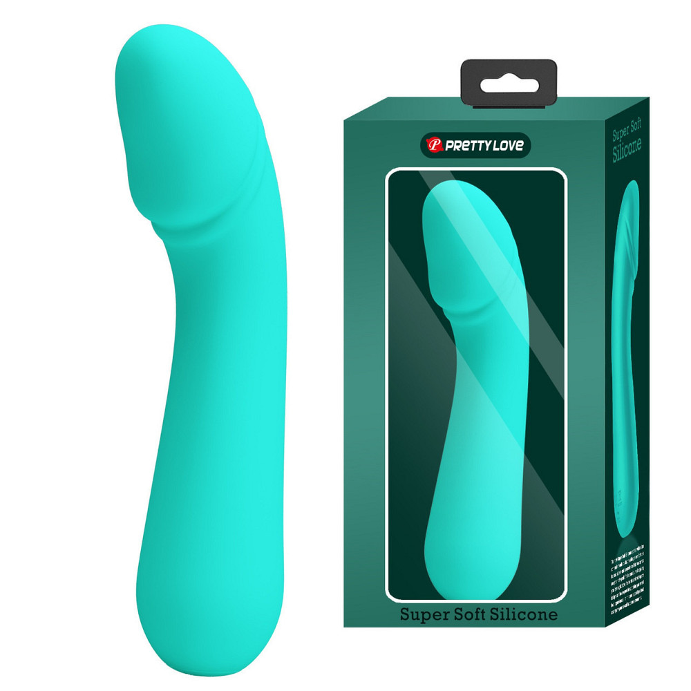 Вибратор для точки G Pretty Love Cetus 12 функций, бирюзовий, 15 х 3.5 см Sex Aura Киев - изображение 1