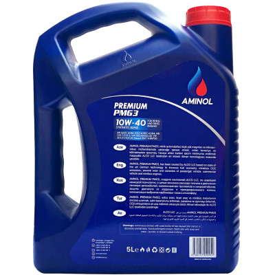 Моторна олива Aminol Premium PMG3 10W40 5л (AM148713) Вінниця - фото 2