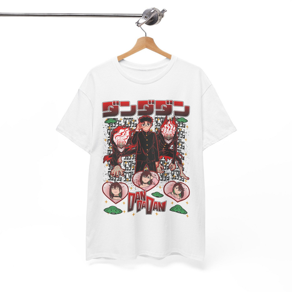 Футболка з аніме принтом Дандадан Окарун Момо Айасе оверсайз (S/M/L) Чорний AnimeJ0398 Дніпро - фото 6