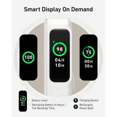 Батарея универсальная Anker MagGo 10000mAh, Qi2/15W, PD, 27W, USB-C, white (A1654G21) Винница