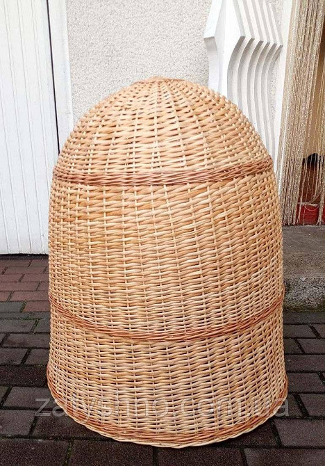 Плетені люстри купол з лози в кафе або ресторан Київ - фото 2