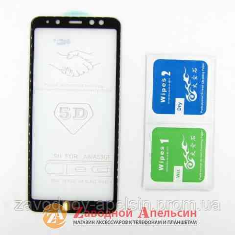 Защитное стекло Samsung A6 A600 J6 J600 A8 A530 5D Strong Glass Одесса