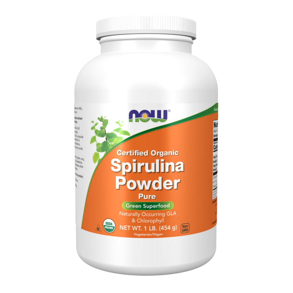 Спирулина Now Organic Spirulina Powder 113g Киев - изображение 1