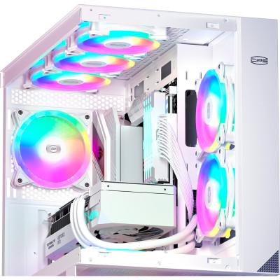 Кулер для корпуса PcCooler F3 T120 ARGB White Винница - изображение 6