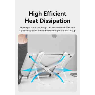 Підставка до ноутбука Vention Laptop X-type Stand White ABS 83-170мм (KDNW0) Вінниця