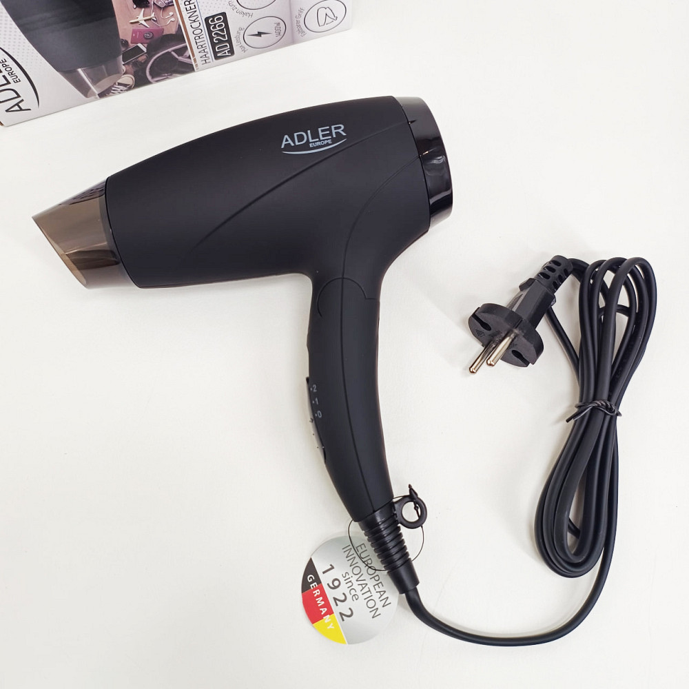Электрический фен для профессионального использования Adler AD 2266 1400Вт, Фен для разных типов волос AY-23 Львов - изображение 5