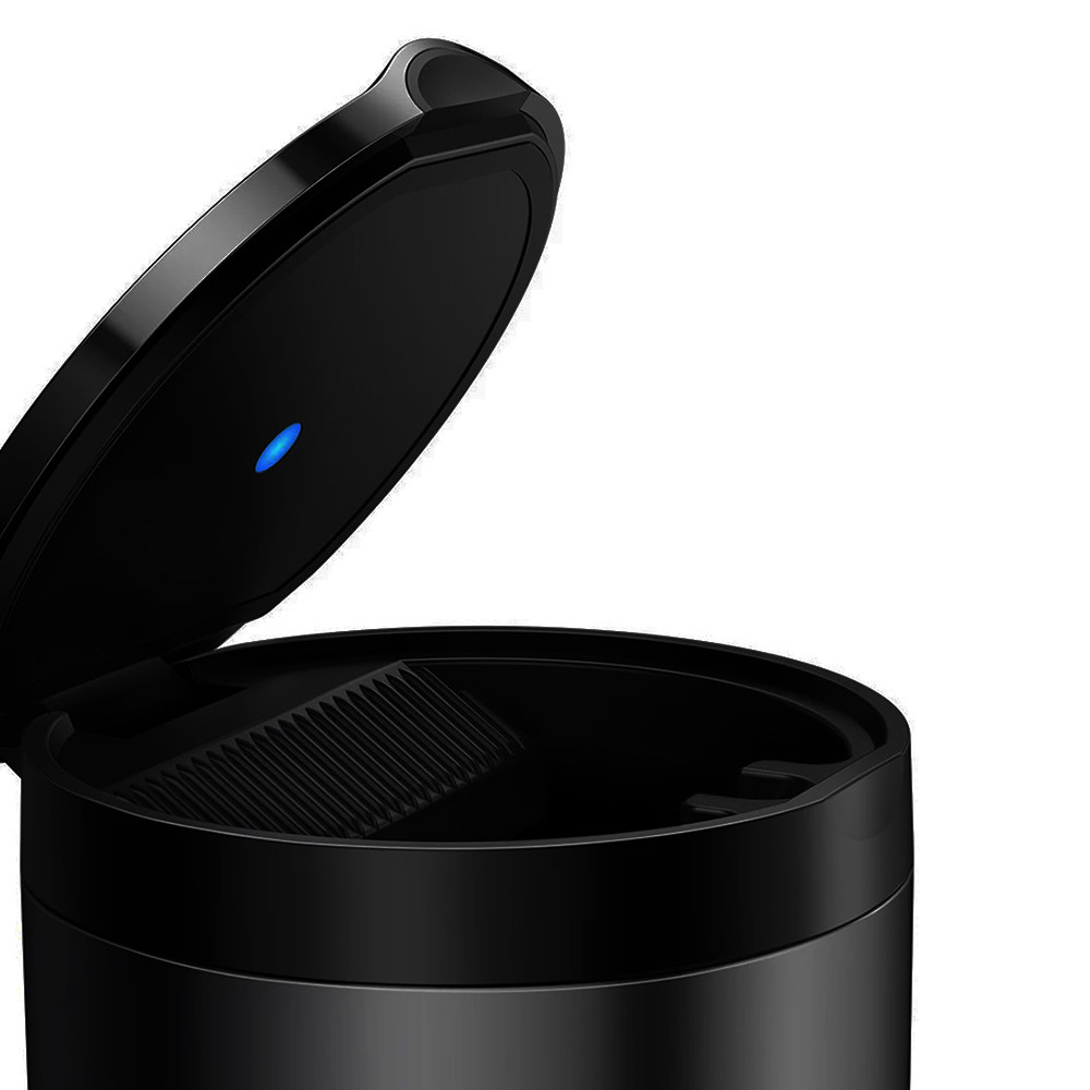 Автомобільна попільничка Baseus Premium Car Ashtray CRYHG01-01 (Чорна) Николаев - изображение 5