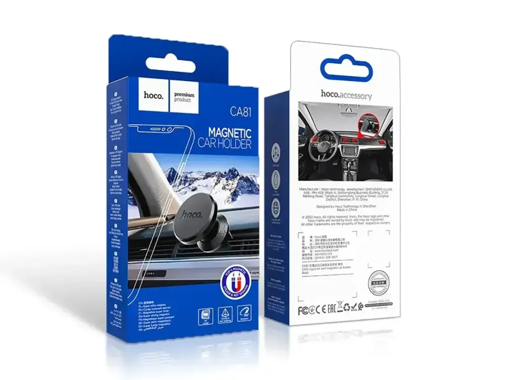 Кріплення для телефону mobile holder магніт Hoco CA81 Одеса - фото 1