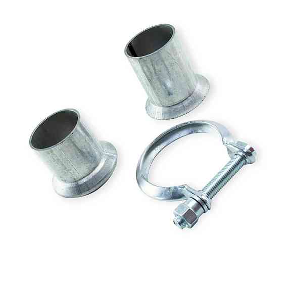 Хомут d=44 з патрубком FA1 (1 болт) глушника Мукачево