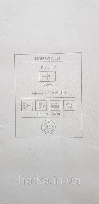 Шпалери вінілові на флізеліні Grandeco Anita1,06х10 під венеціанську штукатурку м'ятні сірі Київ - фото 3