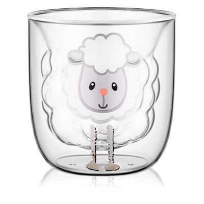 Набор стаканов Ardesto 300мл, 2шт, боросилікатне скло, прозорий (AR2630BWL) Винница - изображение 1