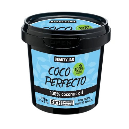 Кокосовое масло Coco Perfecto Beauty Jar 130 г Винница - изображение 1