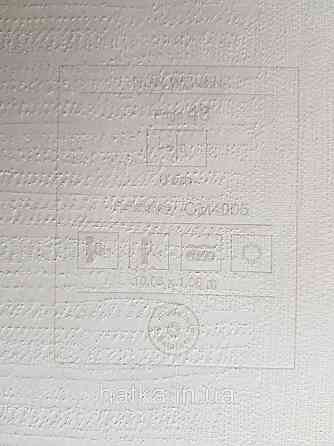 Шпалери метрові вінілові на флізелін Grandeco Poem смуги широкі структурні сірі сріблясті Київ