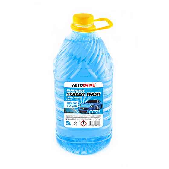 Омивач скла літній AutoDrive Summer Screen Wash Sport PET 5л Київ
