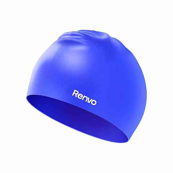 Доросла Шапочка для плавання Renvo Keles Уні Синій OSFM (2SC100-04) Киев