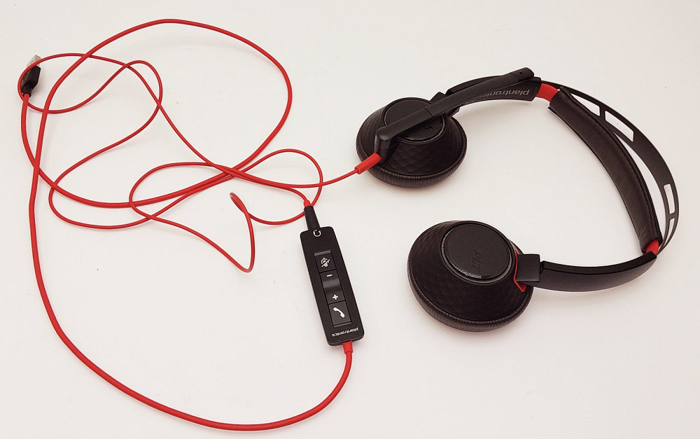 Гарнітура провідні навушники Plantronics Blackwire С5220Т (Б клас) Луцьк - фото 1