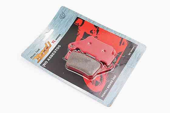 Гальмівні колодки (дискові) PULSAR NS-200; RS200; Dominar 220, "DK151085", червоні Київ