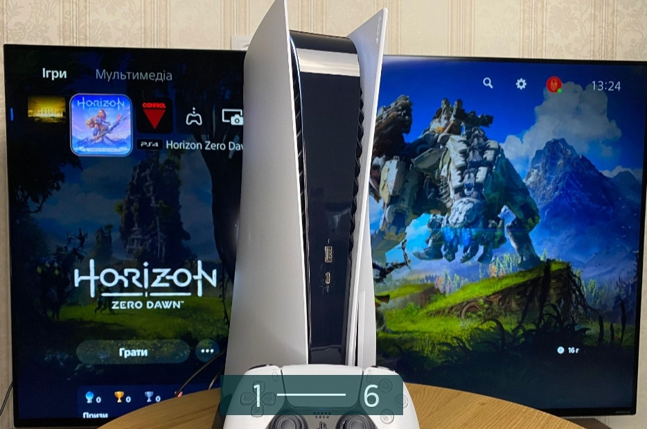 Приставка Sony PlayStation 5 White 825 Gb. Blu-ray. Київ - фото 6