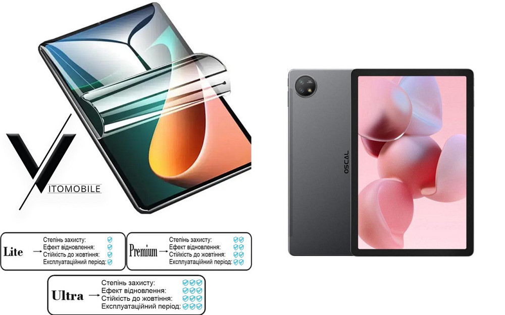 Полиуретановая пленка HyperClear Guard для Blackview Oscal Pad 18 Киев - изображение 1