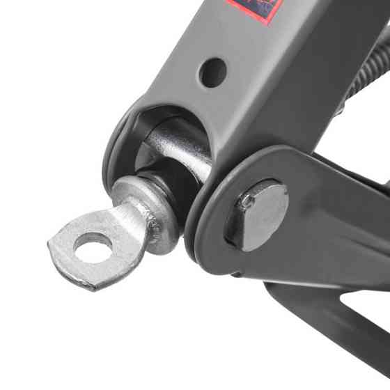 Домкрат INTERTOOL GT0182, механічний ромбоподібний 1,5т., гумовий упор., 90-370 мм, швидкий підйом і стабільність Львів