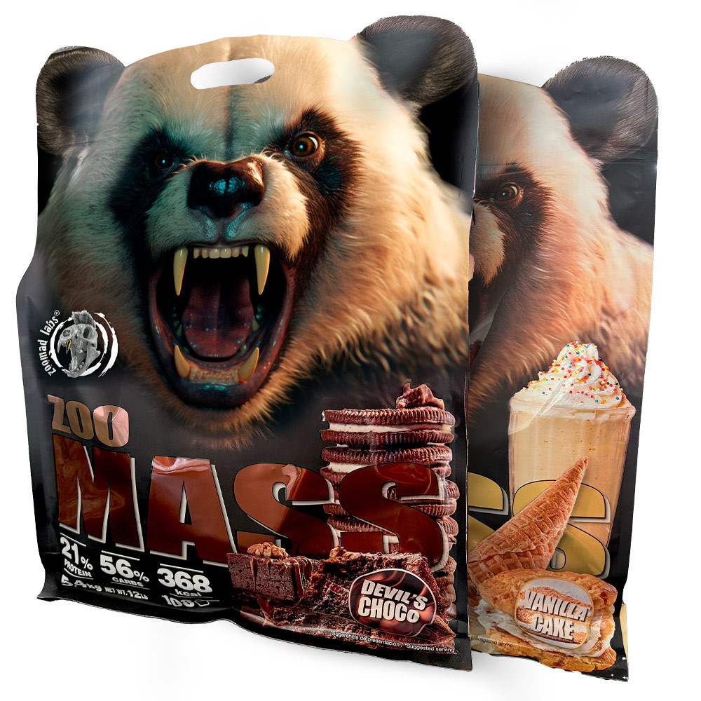 Гейнер Zoomad Labs Gainer Zoomass 5443 g (Chocolate) Луцьк - фото 3