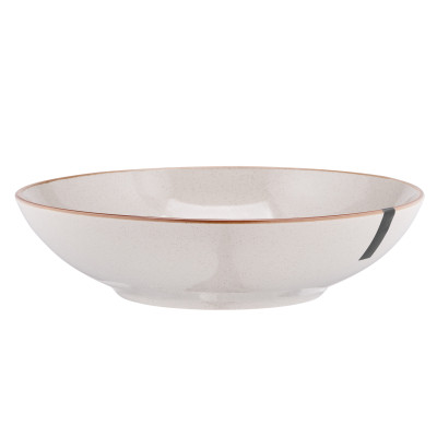 Тарелка Ardesto Apulia, 820мл, 20.8см, кераміка, сірий (AR2921AG) Винница - изображение 2