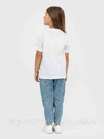 Футболка детская базовая Stedman Classic-T Kids для девочек белая (ST2200W-White) XS Киев