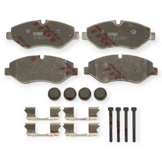 Колодки гальмівні автомобіль Мерседес Бенс Sprinter-автомобіль Фольцваген Crafter (2006-) однокат., Vito 447 передні TRW Мукачево