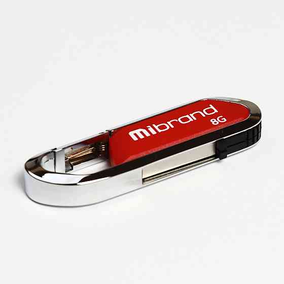 Flash Mibrand USB 2.0 Aligator 8Gb Dark Red Киев