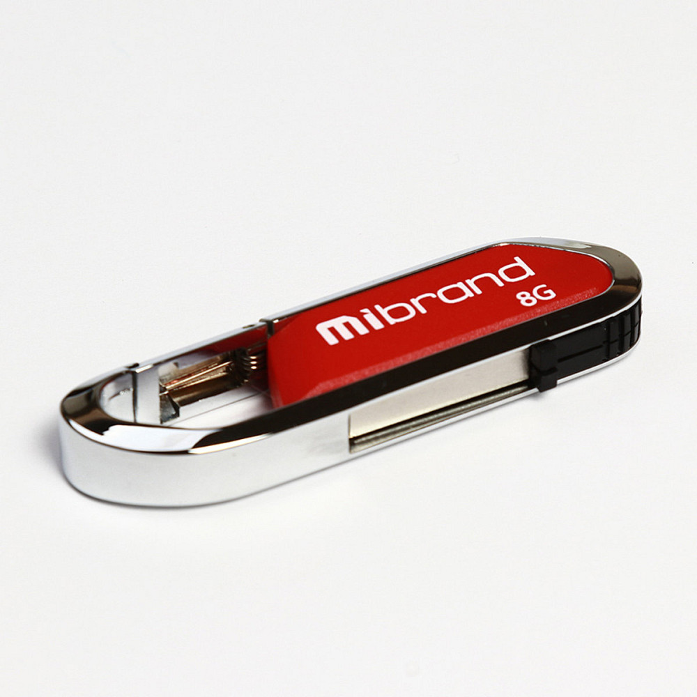 Flash Mibrand USB 2.0 Aligator 8Gb Dark Red Киев - изображение 1