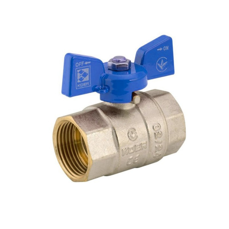 Кран кульовий Koer 1" ГГМ (KR.217.B) синій (KR2718)   ( 22729 ) Харків - фото 5
