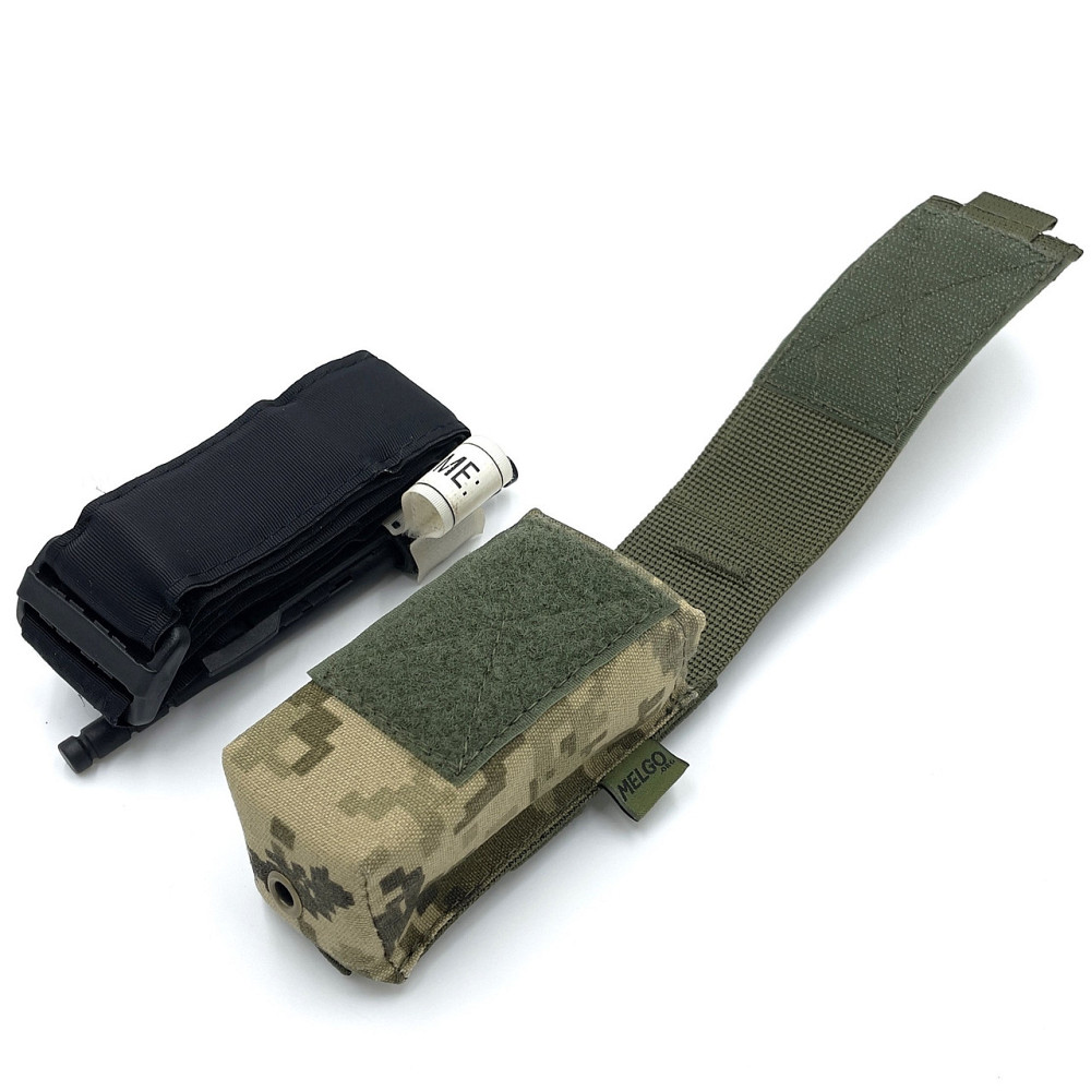 Підсумок під турнікет закритий IRR Cordura 500 D Пиксель MM-14 (olive) Molle Запоріжжя - фото 5