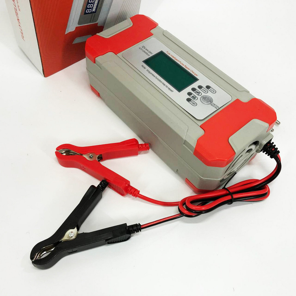 Автоматичний зарядний пристрій для акумулятора авто Імпульсний зарядний пристрій розумна зарядка Battery Charger Київ - фото 8