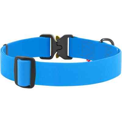 Ошейник для животных WAUDOG Waterproof с QR паспортом XXL Ш 40 мм Д 43-70 см(голубой) (28012) Винница