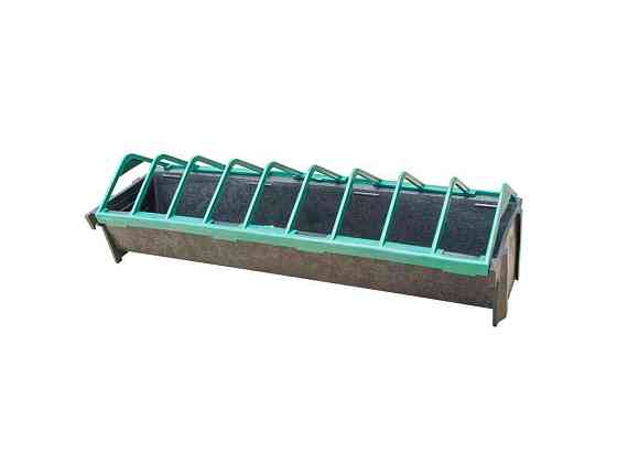 Кормушка пластик для птицы, лотковая зеленая L=30см ТМ ПРОДУКТ Solmir Solmir Solmir Київ