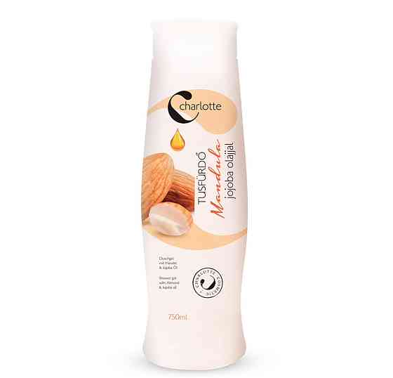 Гель для душу з маслом мигдалю та жожоба Charlotte 750 ml Виноградов