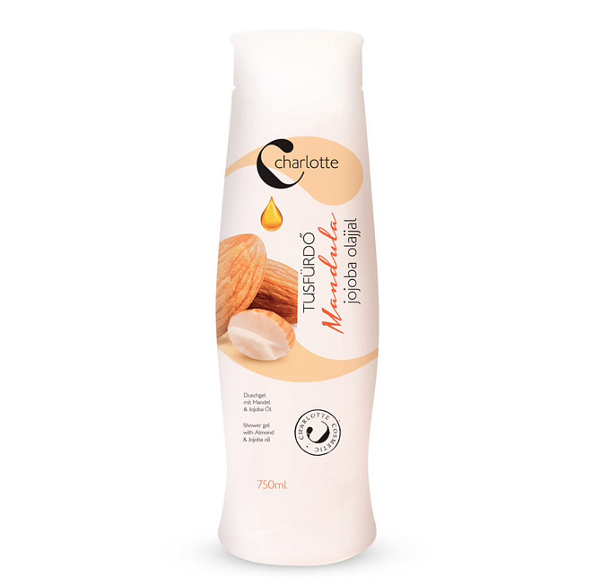 Гель для душу з маслом мигдалю та жожоба Charlotte 750 ml Виноградов - изображение 3