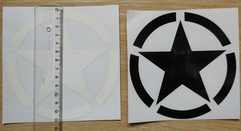 Наклейка на авто Звезда Киев - изображение 7